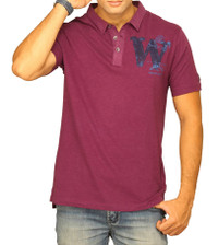 Wrangler Purple Plain Men T-shirt