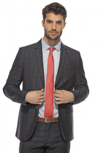 Wool & Silk Blend Fitted Jacket