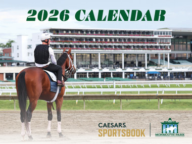 2026 Monmouth Park Calendar Cover