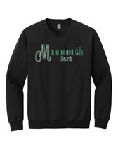 Monmouth Park Crew Sweatshirt Black-Retro Logo