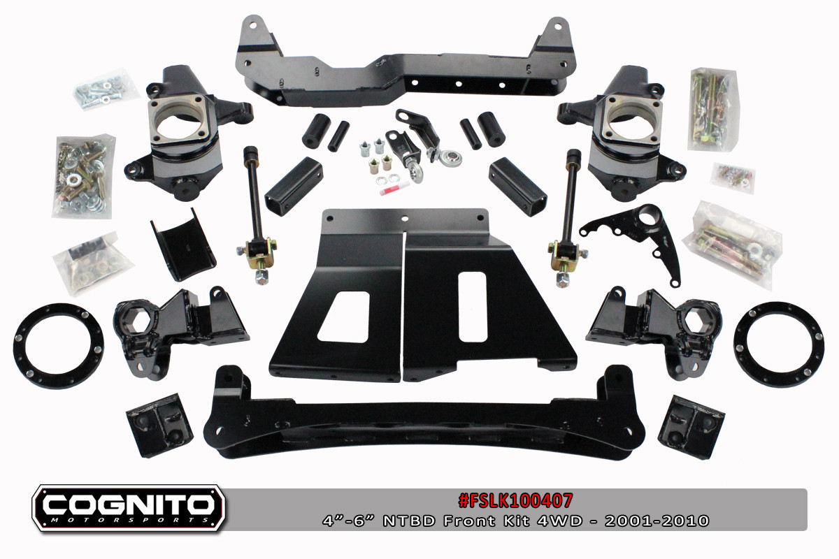 Cognito 46" Non Torsion Bar Drop Lift Kit 4WD DirtyDiesels
