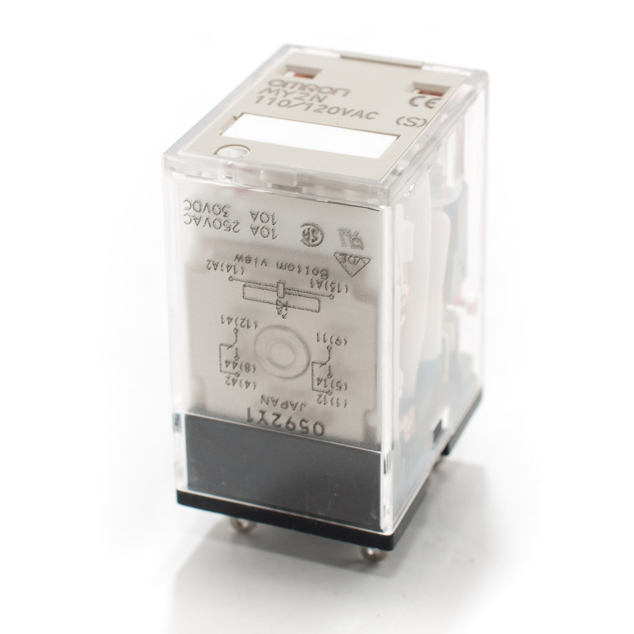 Diagram Omron My2n 110 120vac Relay W Led Indicator