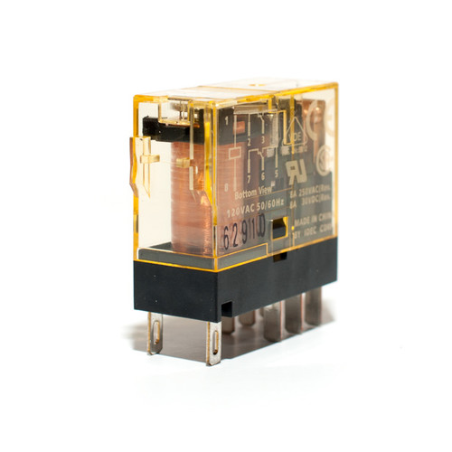 Idec Rj2s-c-d24 Dpdt Relay 24vac Coil