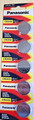 5 Pcs Panasonic CR2430 3v Lithium Coin Cell Battery