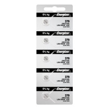 5 Energizer 379 - SR521 Silver Oxide Button Battery 1.55V