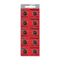 Toshiba LR44 AG13 Alkaline 1.5 Volt Battery (10 Batteries)