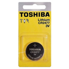 Toshiba CR2477 3V Lithium Coin Cell Batteries 1-Pack