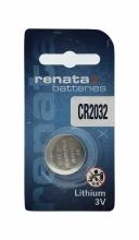 1 Renata CR2032 lithium battery
