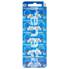 10 Renata 317 SR516SW Batteries Silver 1.55 V SR62 Watch