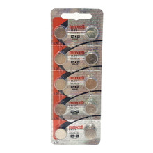 10 Maxell Lr43 AG12 386 Alkaline Batteries