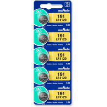 Murata LR1120 Battery 1.55V Alkaline Button Cell (5 Batteries)