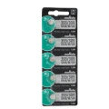 Five (5) Murata 386/301 / SR43W Silver Oxide Watch Battery