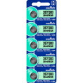 Murata 357/303 SR44/W/SW Battery 1.55V Silver Oxide Watch Button Cell - Replaces Sony 357/303 (5 Batteries)