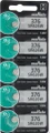 5 New MURATA 377 SR626SW V377 SR66 watch batteries