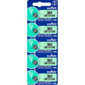 Murata 362 SR721SW Battery 1.55V Silver Oxide Watch Button Cell - Replaces Sony 362 (5 Batteries)