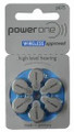 Power One Size 675 MERCURY FREE Hearing Aid Batteries (6 batteries)