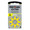 Rayovac Extra 10, 8 pieces, hearing aid batteries, high performance, zinc air batteries, 1 blister card, yellow