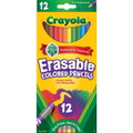 Crayola Erasable Colored Pencils, 12 Ct, School Supplies for Kids and Teachers, Classroom Supplies, Gift, Ages 5+