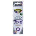 Crayola Metallic Colored Pencils, Assorted Colors, Set of 8