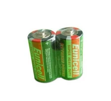 2piece D LR20 EN95 AM1 Eunicell Bulk 1.5V Zinc Carbon Battery w/trk