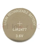 1 pcs LIR2477 2477 Bulk 3.6V Rechargeable LIR Genuine Lithium Battery