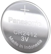 1 Cell of Panasonic CR2412 2412 Lithium (LiMNO2) Coin Cell battery 3V CR-2412/BN