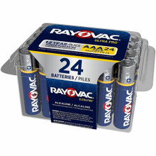 Rayovac Ultra Pro Alka AAA Batteries Storage Pack of 24