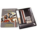Prismacolor Premier Charcoal Sketching Set Assorted With Accessories - Kingpen