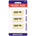 Prismacolor Magic Rub Vinyl Eraser 3/Card  - Kingpen