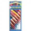 Colerase 12 Color Set: Black, Blue, Brown, Carmine Red, Green, Light Blue, Light Green, Purple, Terra Cotta, Tuscan Red, Vermillion, Yellow - Kingpen