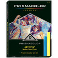 Art Stix 12 Color Set 1952, Canary Yellow, Orange, Crimson Red, Violet, Violet Blue, True Blue, Apple Green, Grass Green, Sienna Brown, Dark Brown, White, Black - Kingpen