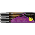 Prismacolor Premier Fineline Art Marker Sepia 4 Mixed Tip Sizes 005, 05, Brush, Chisel - Kingpen
