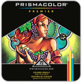 Prismacolor Art Pencils 72Ct Tin , Cream, Ginger Root, Lemon Yellow, Canary Yellow, Yellowed Orange, Yellow Ochre, Spanish Orange, Goldenrod, Sunburst Yellow, Sand, Orange, Pale Vermilion, Poppy Red, Carmine Red, Crimson Red, Crimson Lake, Magenta, Process Red, Mulberry, Pink, Blush Pink, Light Peach, Beige, Peach, Dark Purple, Lilac, Parma Violet, Violet, Imperial Violet, Violet Blue, Ultramarine, Copenhagen Blue, True Blue, Light Cerulean Blue, Peacock Blue, Cloud Blye, Indigo Blye, Light Aqua, Aquamarine, Parrot Green, Yellow Chartreuse, Chartreuse, Lime Peel, Spring Green, Apple Green, True Green, Grass Green, Olive Green, Dark Green, Sepia, Jade Green, Putty Beige, Light Umber, Burnt Ochre, Sienna Brown, Terra Cotta, Tuscan Red, Dark Umber, Dark Brown, Warm Grey 20%, Warm Grey 50%, Warm Grey 70%, Cool Grey 20%, Cool Grey 50%, Cool Grey 70%, Black, French Grey 20%, French Grey 50%, French Grey 70%, White, Metallic Silver, Metallic Gold. - Kingpen