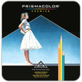 Prismacolor Art Pencils 132Ct Tin , Cream, Ginger Root, Artichoke, Lemon Yellow, Canary Yellow, Yellowed Orange, Jasmine, Yellow Ochre, Spanish Orange, Goldenrod, Sunburst Yellow, Sand, Mineral Orange, Orange, Pale Vermilion, Pumpkin Orange, Poppy Red, Carmine Red, Scarlet Lake, Crimson Red, Crimson Lake, Magenta, Process Red, Mulberry, Hot Pink, Pink, Nectar, Blush Pink, Pink Rose, Light Peach, Peach Beige, Seashell Pink, Salmon Pink, Beige, Peach, Rosy Beige, Clay Rose, Beige Sienna, Chestnut, Raspberry, Mahogany Red, Dark Purple, Black Raspberry, Black Cherry, Greyed Lavender, Lavender, Lilac, Dahlia Purple, Parma Violet, Black Grape, Violet, Imperial Violet, Blue Violet Lake, Violet Blue, Ultramarine, China Blue, Copenhagen Blue, Electric Blue, Denim Blue, True Blue, Sky Blue Light, Light Cerulean Blue, Mediterranean Blue, Peacock Blue, Powder Blue, Caribbean Sea, Periwinkle, Cloud Blue, Blue Lake, Blue Slate, Indigo Blue, Non-Photo Blue, Light Aqua, Aquamarine, Light Green, Parrot Green, Pale Sage, Yellow Chartreuse, Chartreuse, Lime Peel, Moss Green, Green Ochre, Spring Green, Apple Green, True Green, Kelly Green, Grass Green, Olive Green, Dark Green, Kelp Green, Sandbar Brown, Sepia, Marine Green, Celadon Green, Jade Green, Muted Turquoise, Peacock Green,  Putty Beige, Light Umber, Chocolate, Burnt Ochre, Sienna Brown, Terra Cotta, Henna, Tuscan Red, Espresso, Dark Umber, Dark Brown, Warm Grey 10%, Warm Grey 20%, Warm Grey 30%, Warm Grey 50%, Warm Grey 70%, Warm Grey 90%, Cool Grey 10%, Cool Grey 20%, Cool Grey 30%, Cool Grey 50%, Cool Grey 70%, Cool Grey 90%, Black, French Grey 10%, French Grey 20%, French Grey 30%, French Grey 50%, French Grey 70%, French Grey 90%, Slate Grey, White, Metallic Silver, Metallic Gold, Bronze - Kingpen