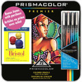 Prismacolor Art Pencils 72Ct Set W/Bonus 4 Brush Tip Premier Art Markers:Black,Blue, Green, Red, Cream, Ginger Root, Lemon Yellow, Canary Yellow, Yellowed Orange, Yellow Ochre, Spanish Orange, Goldenrod, Sunburst Yellow, Sand, Orange, Pale Vermilion, Poppy Red, Carmine Red, Crimson Red, Crimson Lake, Magenta, Process Red, Mulberry, Pink, Blush Pink, Light Peach, Beige, Peach, Dark Purple, Lilac, Parma Violet, Violet, Imperial Violet, Violet Blue, Ultramarine, Copenhagen Blue, True Blue, Light Cerulean Blue, Peacock Blue, Cloud Blye, Indigo Blye, Light Aqua, Aquamarine, Parrot Green, Yellow Chartreuse, Chartreuse, Lime Peel, Spring Green, Apple Green, True Green, Grass Green, Olive Green, Dark Green, Sepia, Jade Green, Putty Beige, Light Umber, Burnt Ochre, Sienna Brown, Terra Cotta, Tuscan Red, Dark Umber, Dark Brown, Warm Grey 20%, Warm Grey 50%, Warm Grey 70%, Cool Grey 20%, Cool Grey 50%, Cool Grey 70%, Black, French Grey 20%, French Grey 50%, French Grey 70%, White, Metallic Silver, Metallic Gold. Brush Tip Marker: Black, Red, Blue, Green - Kingpen