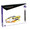 Prismacolor Premier Double Ended Art Markers Chisel/Fine 12 Color Black, Canary Yellow, Carmine Red, Crimson Red, Dark Green, Dark Umber, Mulberry, Parrot Green, Pink, Ultramarine, Violet, Yellow Orange - Kingpen