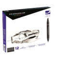 Prismacolor Premier Double Ended Art Marker Chisel/Fine French Gray 12 Color Set