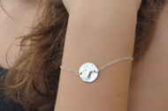 [Sample] Silver Disc Bracelet