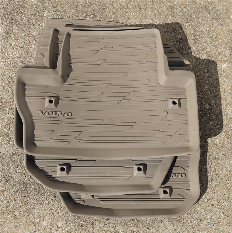 genuine volvo v60 rubber floor mats