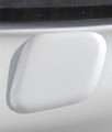 As painted white & installed on a car.