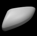 2004-2006 Volvo S60 Side Mirror Cover (Unpainted)