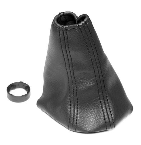 Volvo XC90 Manual Shift boot Synthetic leather black For 03-14