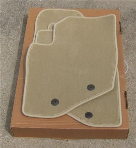 Volvo V50 Oem Floor Mats Quartz Beige Light Gray 2005 2011