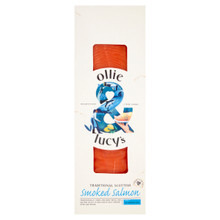 Ollie and Lucy's - Scottish Rope Hung Smoked Salmon - 1kg D-Cut Sliced Side
