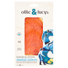Ollie and Lucy's - Scottish Smoked Salmon Packs - 4 x 100g
