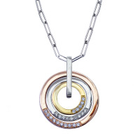 [Sample] pendant set in silver