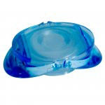 Champagne Stopper Crystal Blue