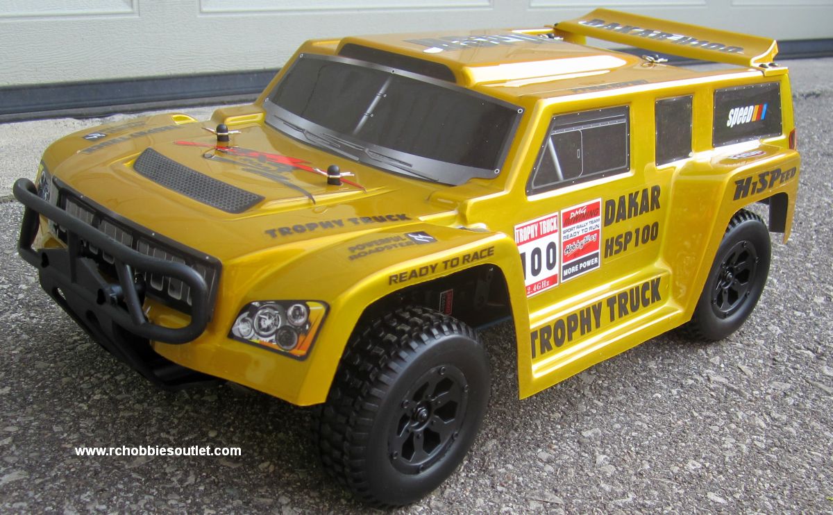 gas powered trophy truck rc