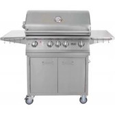 Lion premium L-75000 Stainless Grill Cart (32")  **FREE GRILLING PACKAGE**