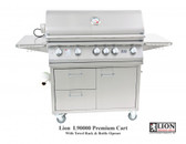 LION PREMIUM L-90000 STAINLESS GRILL CART (40") **FREE GRILLING PACKAGE**